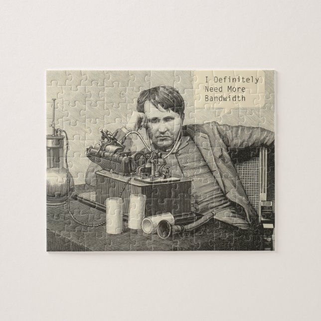 Puzzle Definitivamente Necesito Más Ancho De Banda (Horizontal)
