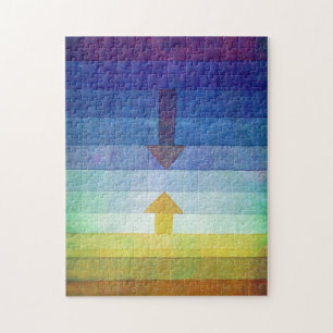 Puzzle Degradado con flecha, Paul Klee