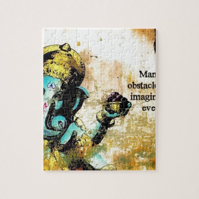 Puzzle Deidad hindú del elefante asiático de Ganesh (Vertical)