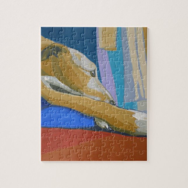 Puzzle Del "acechador amarillo silencioso anhelo" - (Vertical)