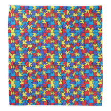 Puzzle del autismo - Bandana
