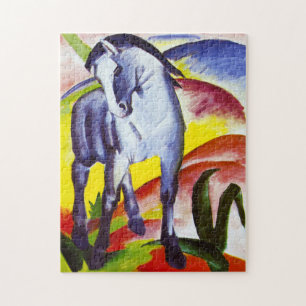 Puzzle del caballo azul Franz Marc