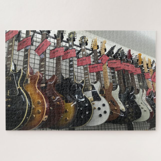 puzzle del cielo de guitarra (Horizontal)