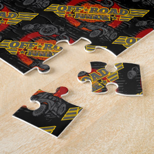 Puzzle Del drogadicto 4x4 del camino