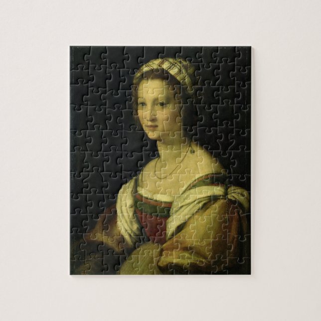 Puzzle Del Fede, la esposa del artista, C. de Lucrezia di (Vertical)