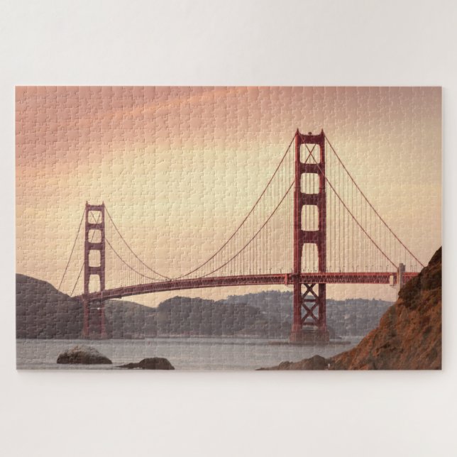 Puzzle del puente Golden Gate de San Francisco (Horizontal)