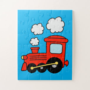 Puzzle del tren de choo para niños - 30 pc