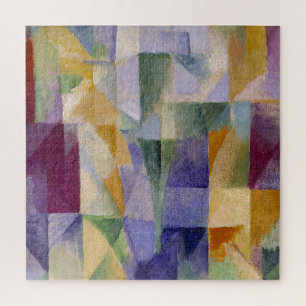 Puzzle Delaunay Claasical Abstract Art Painting Windows