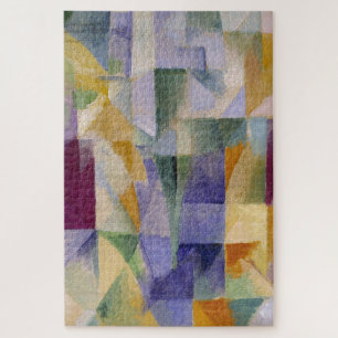 Puzzle Delaunay Claasical Abstract Art Painting Windows