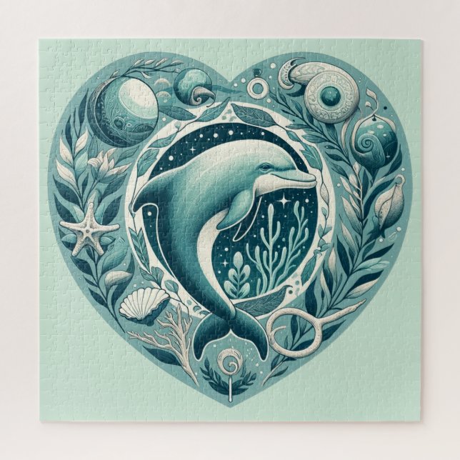 Puzzle Delfín de Ocean Life (Vertical)