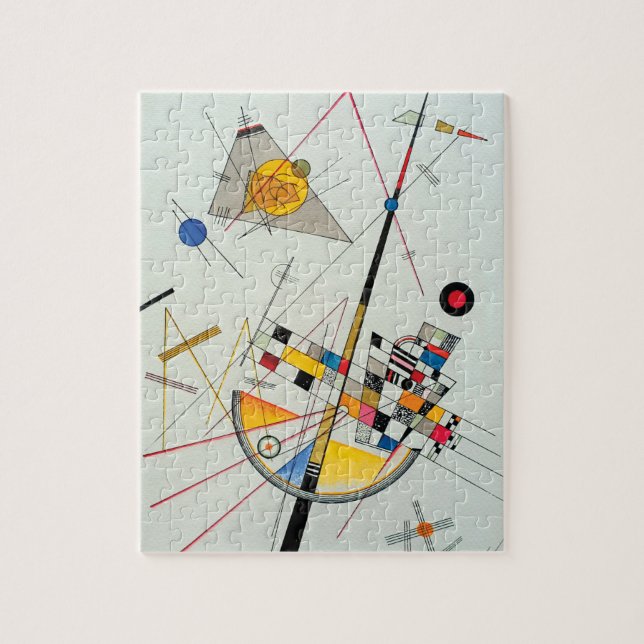Puzzle Delicada tensión de Wassily Kandinsky (Vertical)