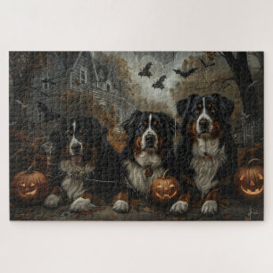 Puzzle Delicia Canina de Noche de Halloween de Montaña de