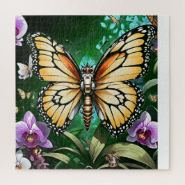 Puzzle Delicia del Jardín de Mariposas