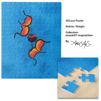 Puzzle Delicia muackS!!! - AmaSilyS - 252 piezas de Arte