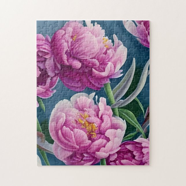 Puzzle Delightful Country Garden Peonies (Vertical)