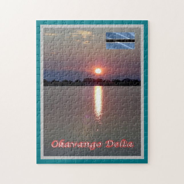 Puzzle Delta de Okavango SUNSET (Vertical)
