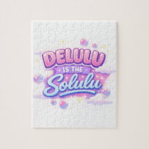 Delulu Es el Solulu – Estética Kawaii Adorable