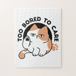 Puzzle Demasiado Aburrido para Importar – Frase Divertida