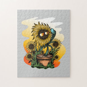 Puzzle Demasiado girasol de Guay