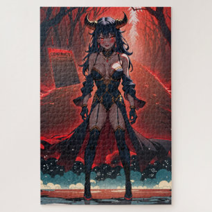 Puzzle Demonio con Contacto en Encrucijada, Anime Demonio