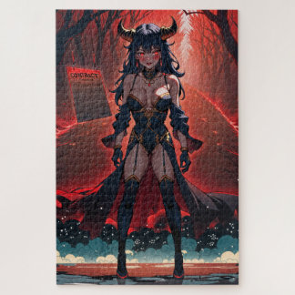 Puzzle Demonio con Contacto en Encrucijada, Anime Demonio
