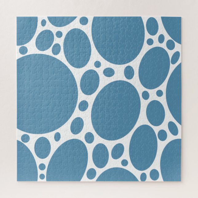 Puzzle Denim Bubbles (Vertical)