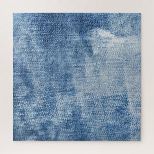 Puzzle Denim Texture: Agujeros rayados.