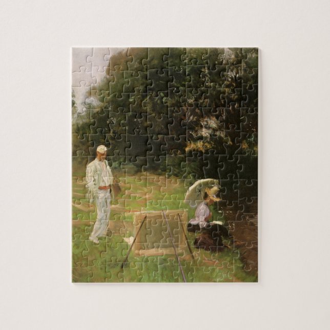 Puzzle Dennis Miller Bunker pinta en calcot por Sargent (Vertical)