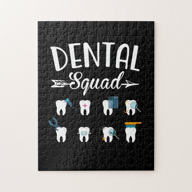 Puzzle Dental Squad Dentist Dental Student (Vertical)