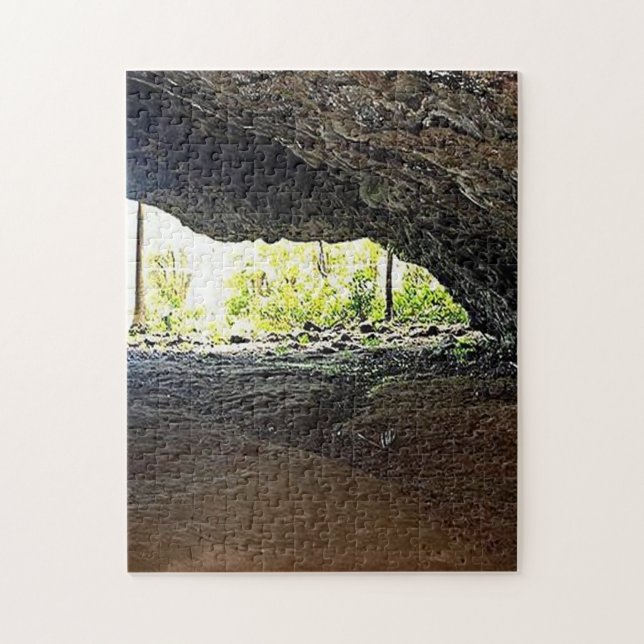 Puzzle Dentro de la cueva creada en un (Vertical)