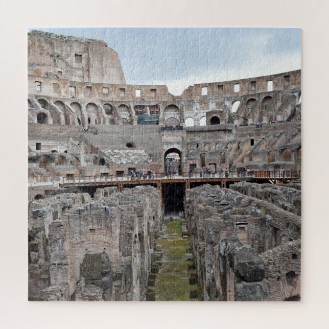 Puzzle Dentro del Coliseo - Roma - 20x20 - 676 pcs (Vertical)