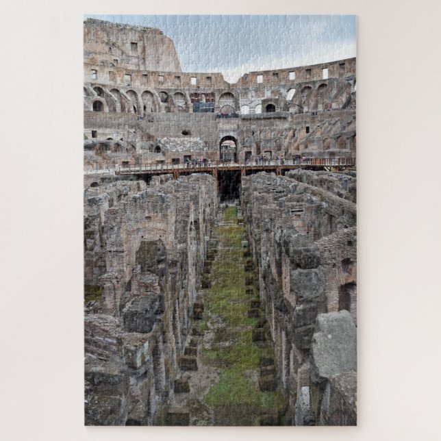 Puzzle Dentro del Coliseo - Roma - 20x30 - 1014 pc (Vertical)