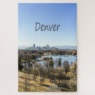 Puzzle Denver City y Montañas Colorado
