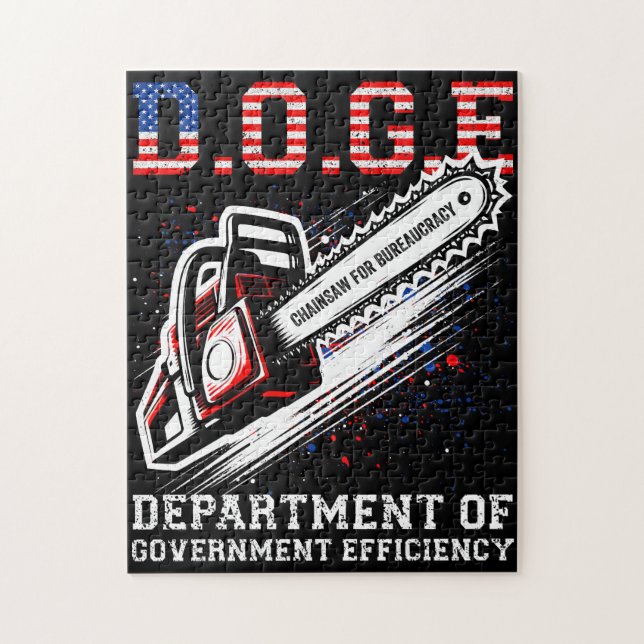 Puzzle Departamento De Eficiencia Gubernamental (Vertical)
