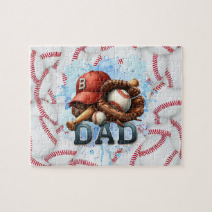 Puzzle Deporte lindo Béisbol Papá