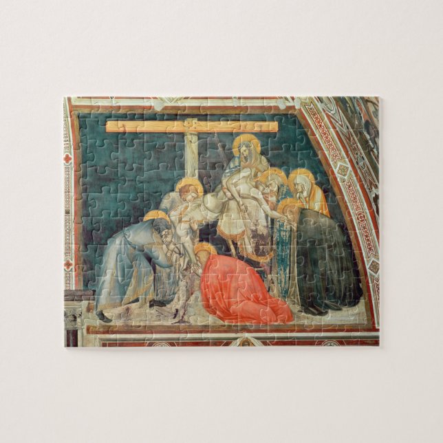 Puzzle Deposición, c.1320 (fresco) (Horizontal)