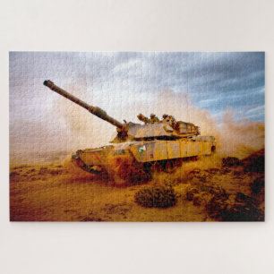 PUZZLE DEPÓSITO DE BATALLA ESTADOUNIDENSE - ABRAMS M1 (20
