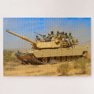 PUZZLE DEPÓSITO DE BATALLA ESTADOUNIDENSE - ABRAMS M1 (20