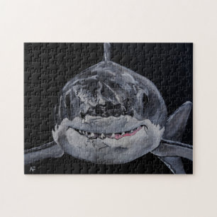 Puzzle Depredador del Mar Pintura de Alfred Fox