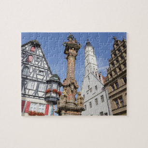 Puzzle Der Tauber del ob de Rothenburg