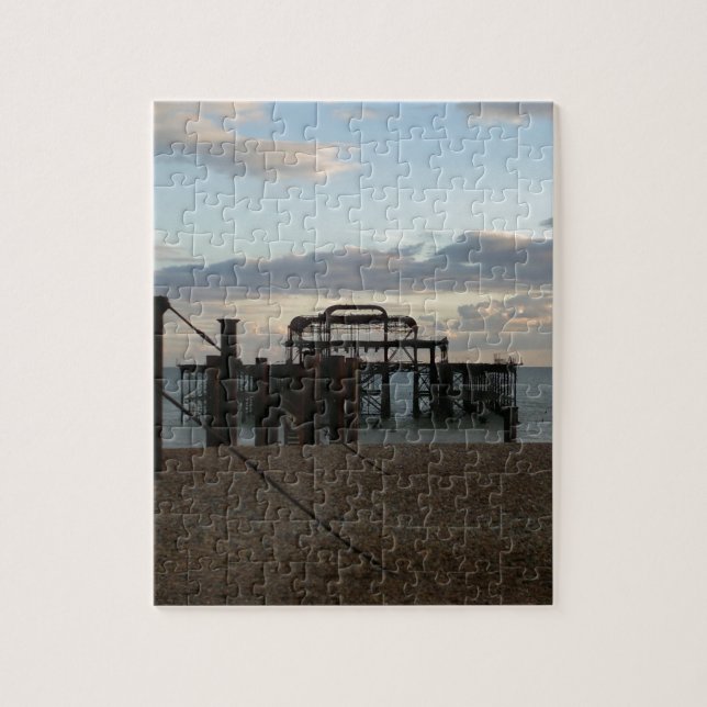 Puzzle Derelict West Pier Brighton Inglaterra (Vertical)