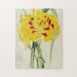 Puzzle Derivado de doble flor vintage