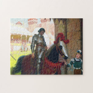 Puzzle Derrotado, de Edmund Blair Leighton