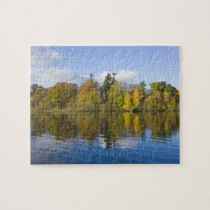Puzzle Derwentwater, Distrito de los Lagos, Cumbria, Ingl
