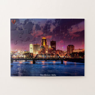 Puzzle Des Moines Iowa.