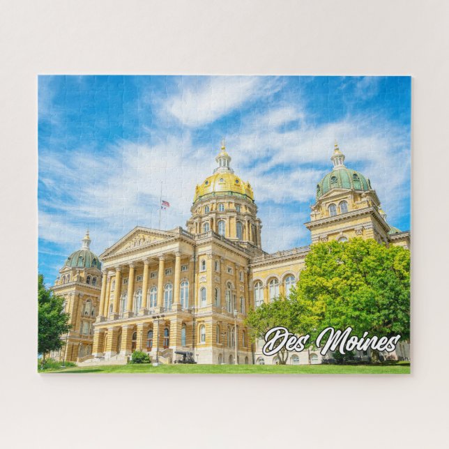 Puzzle Des Moines, Iowa, Estados Unidos (Horizontal)