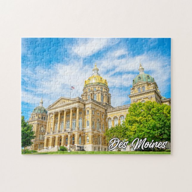 Puzzle Des Moines, Iowa, Estados Unidos (Horizontal)