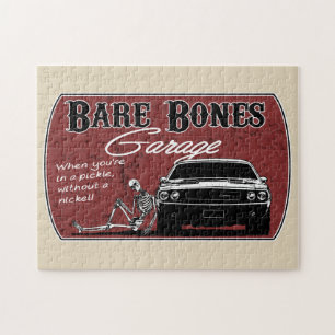 Puzzle Desafiador de los huesos desnudos