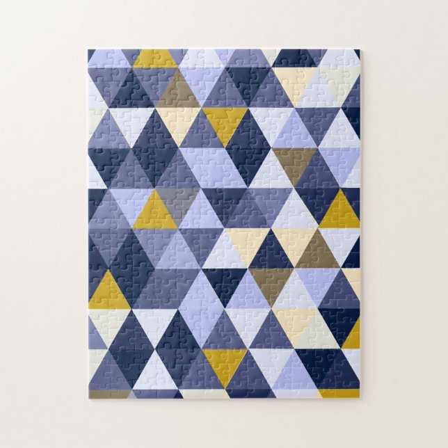 Puzzle Desafío de diversión del Ilustracion del patrón az (Vertical)