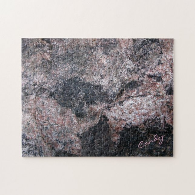 Puzzle Desafío del caramelo del rosa de la textura de la (Horizontal)